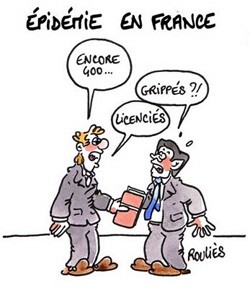 Mercredi, action parisienne contre la «grippe précaire»